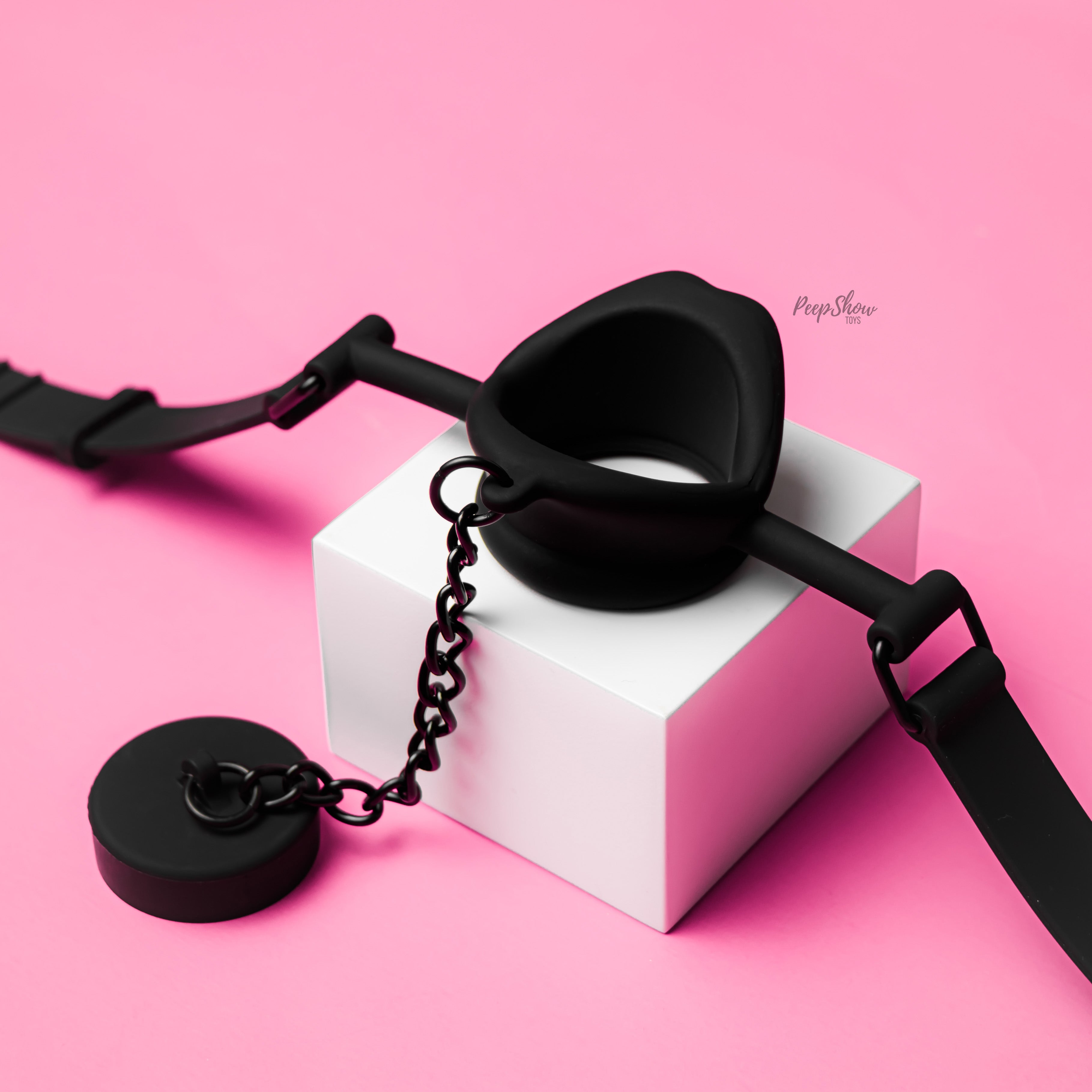 Scandal Silicone Stopper Gag by CalExotics