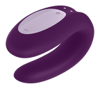 Satisfyer Double Joy App-Enabled Wearable Couples Vibrator