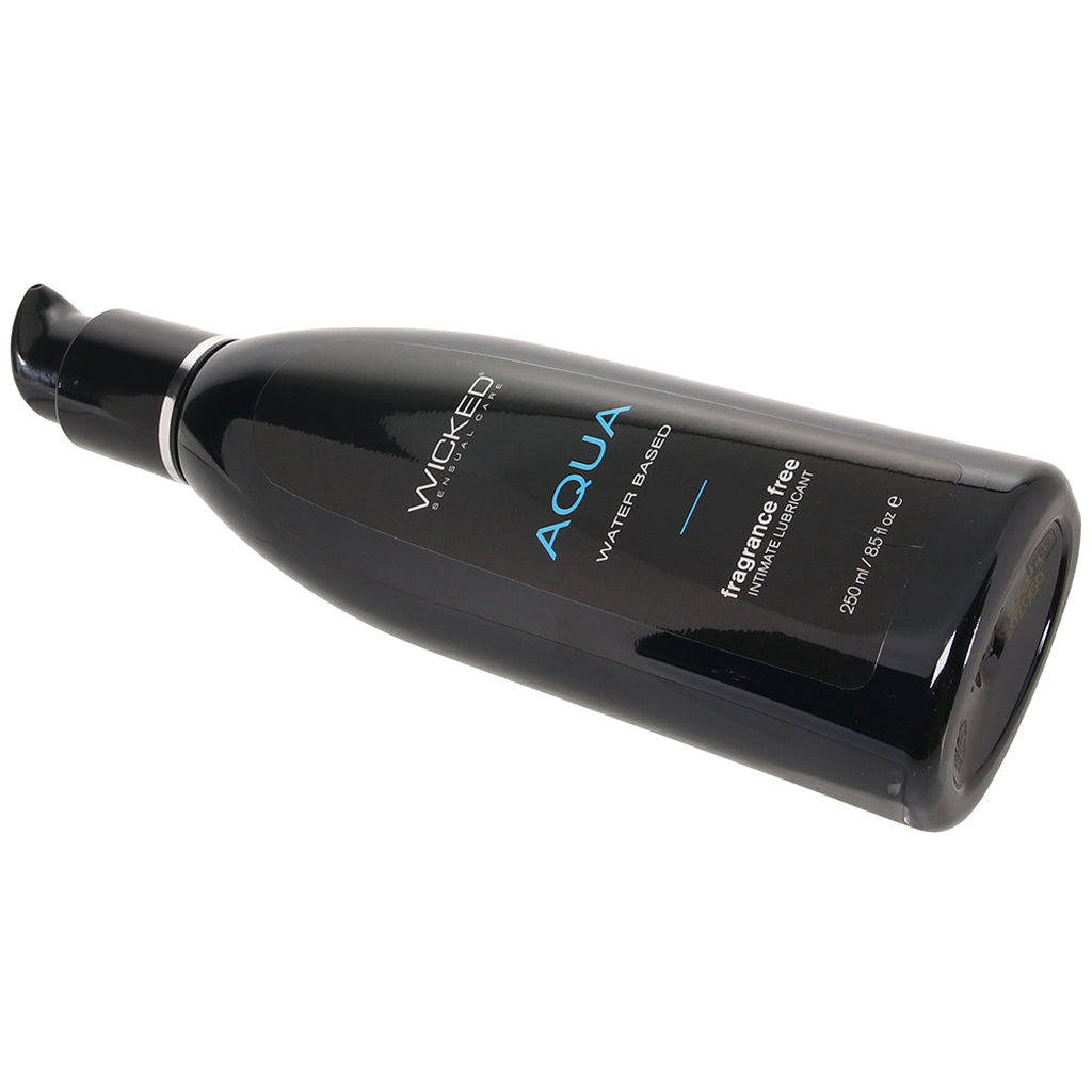 Aqua Fragrance Free Water Based Lube in 8.5oz/250ml