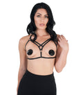 BRA0400 Cross-over Harness Style Bralette