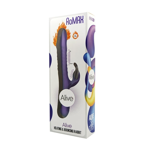 Alive Romax Heating and Bouncing Rabbit Vibrator