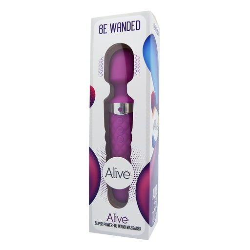 Alive be Wanded Powerful Wand Massager Lilac