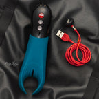 Fun Factory Manta Penis Vibrator + Toy Bag & Free Hydra 2oz Lube Bundle