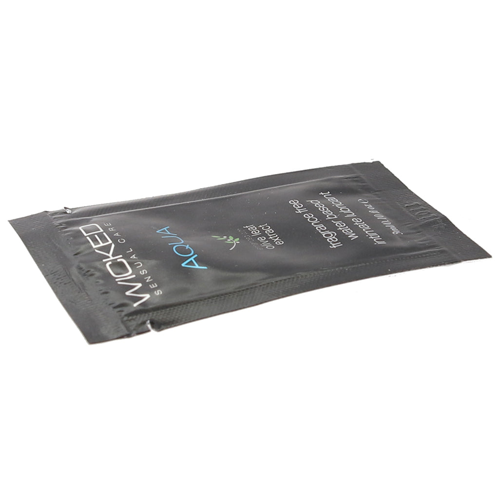 Aqua Fragrance Free Water Based Lube .10oz/3ml