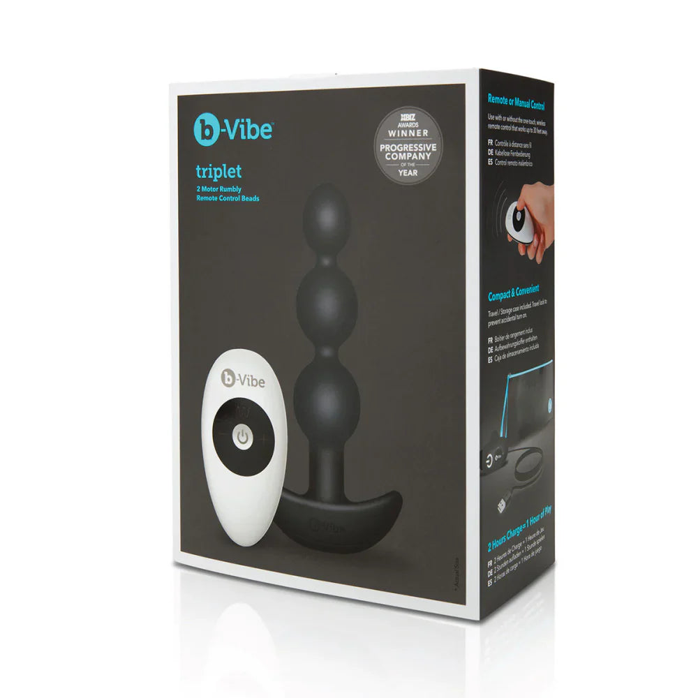 b-Vibe Triplet Anal Beads