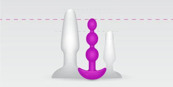 b-Vibe Triplet Anal Beads