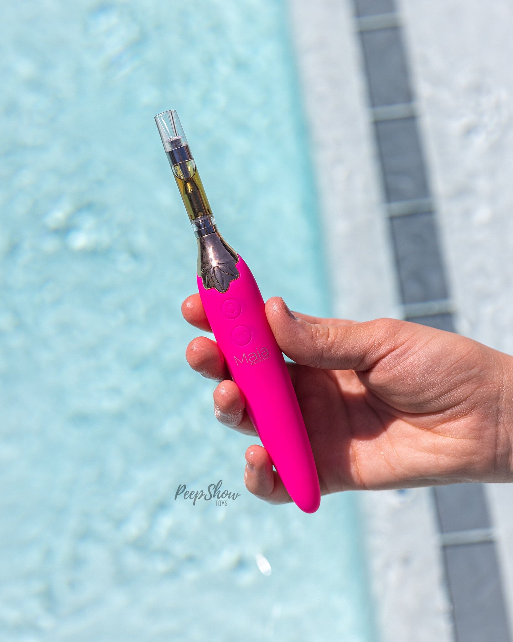 Vaporator Smokable Vibrator by Maia