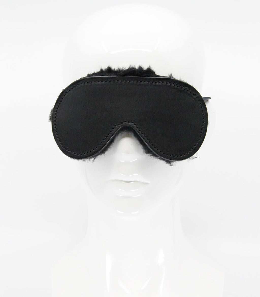 BLI004 Sheepskin Lined Blindfold