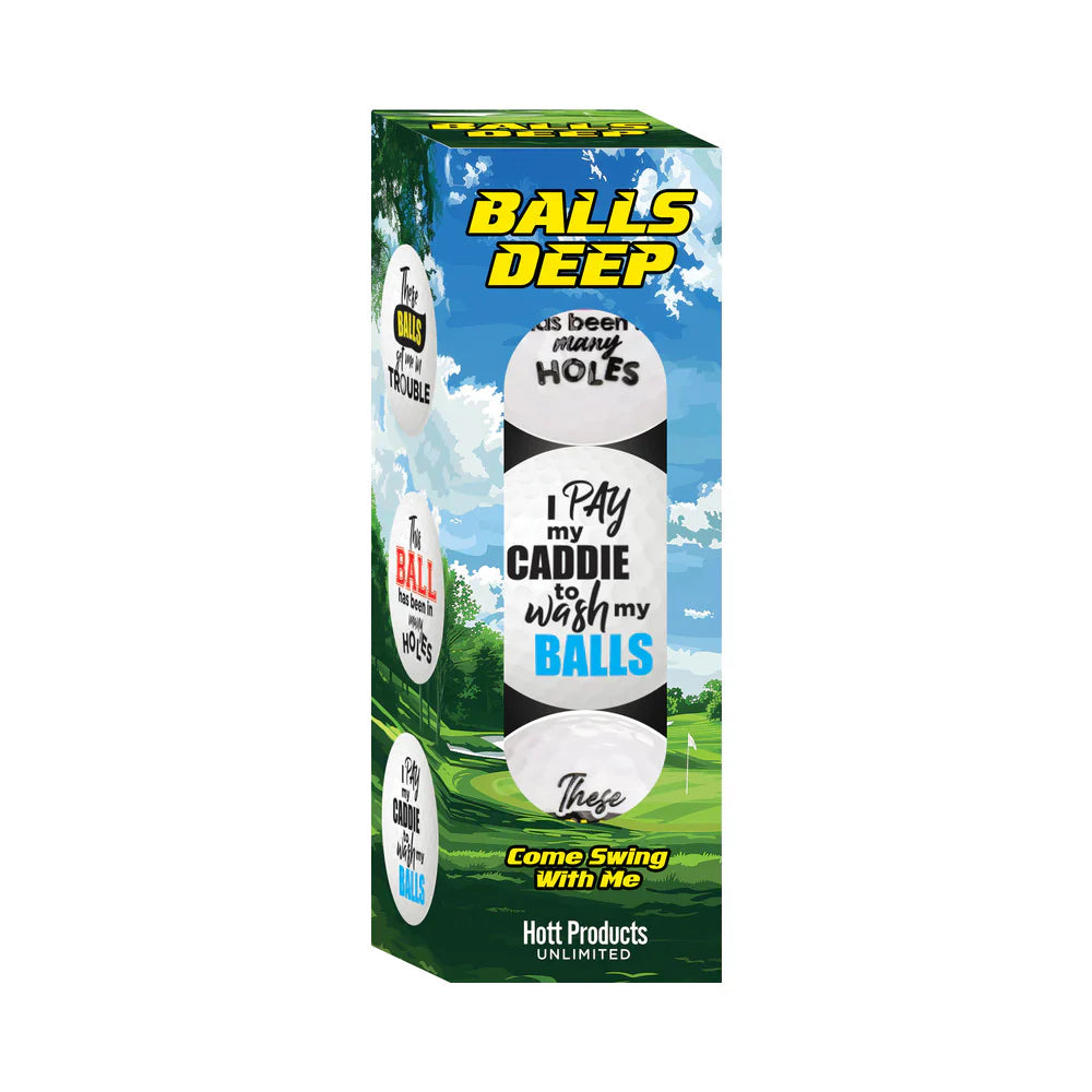 Balls Deep Golf Balls 3-Pack