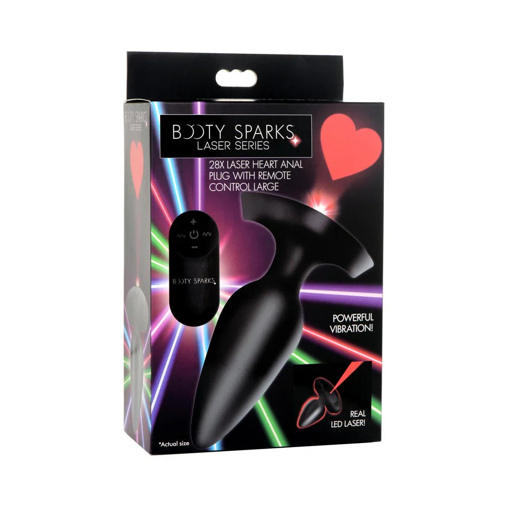 Booty Sparks Laser Heart with Remote