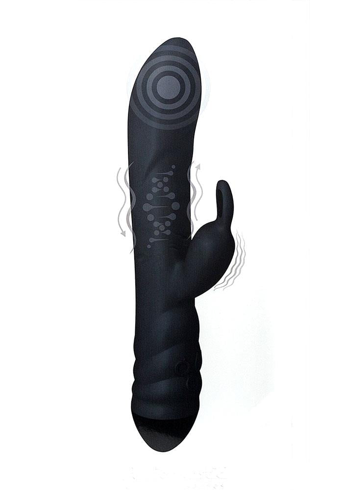 Adrien Lastic Twister Black Vibrator