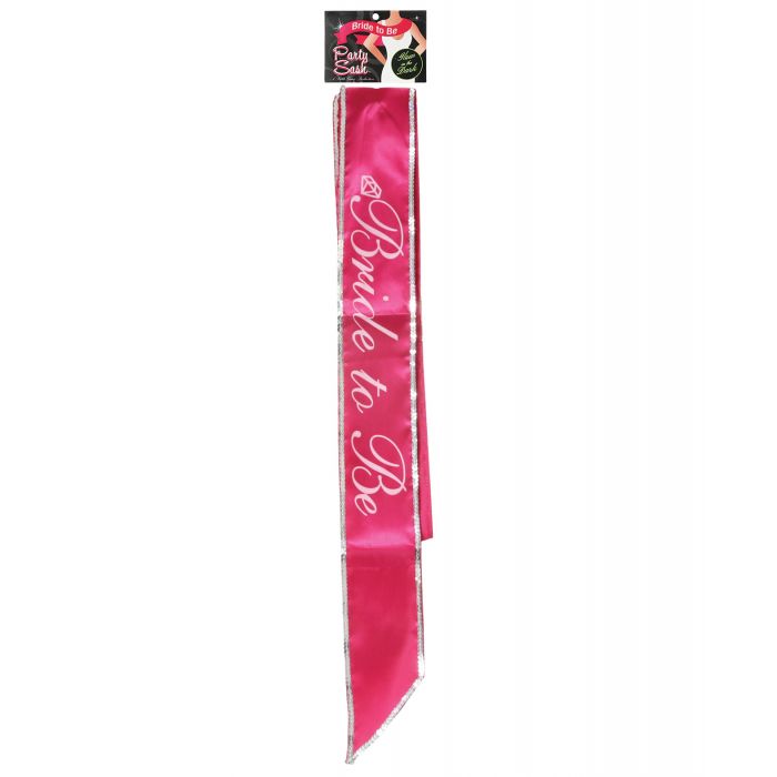 Bride to Be Glow in the Dark Party Sash