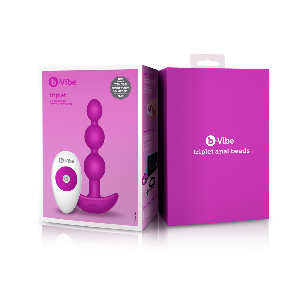 b-Vibe Triplet Anal Beads