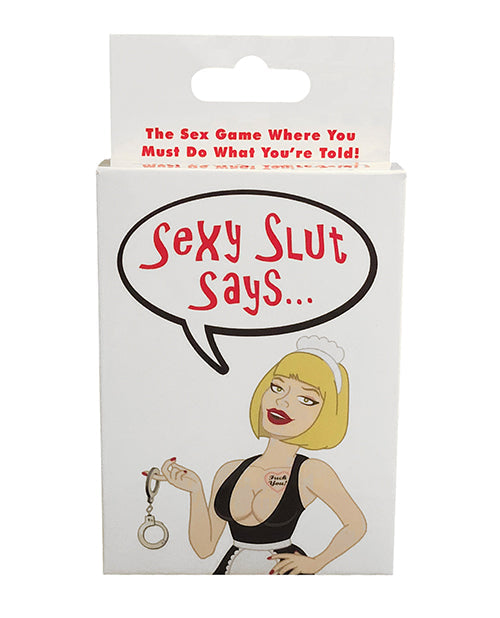 "Sexy Slut Says" Card Game