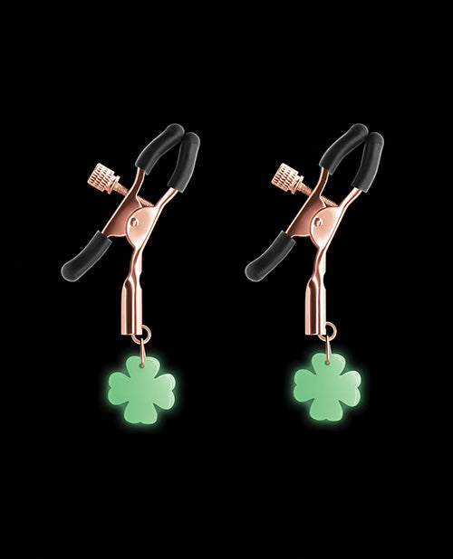 Bound Nipple Clamps - Rose Gold