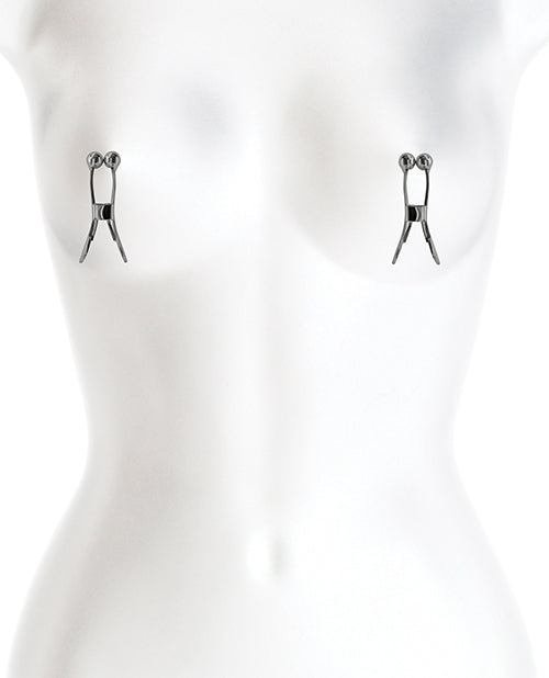 Bound Nipple Clamps - Gunmetal