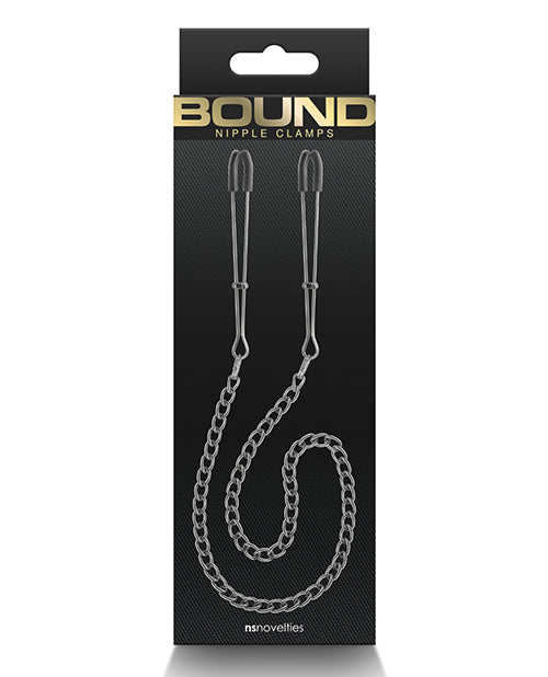 Bound Nipple Clamps - Gunmetal