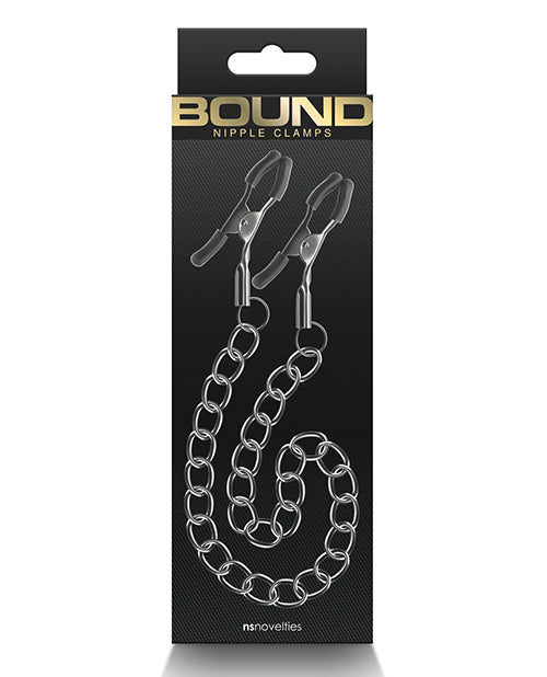 Bound Nipple Clamps - Gunmetal
