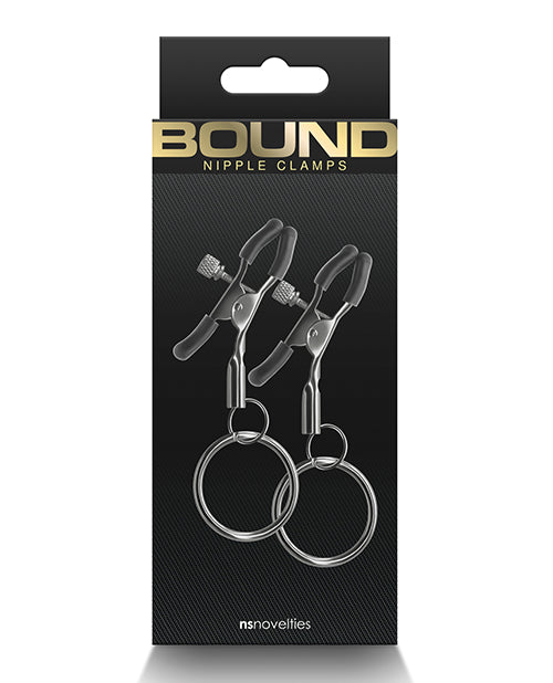Bound Nipple Clamps - Gunmetal