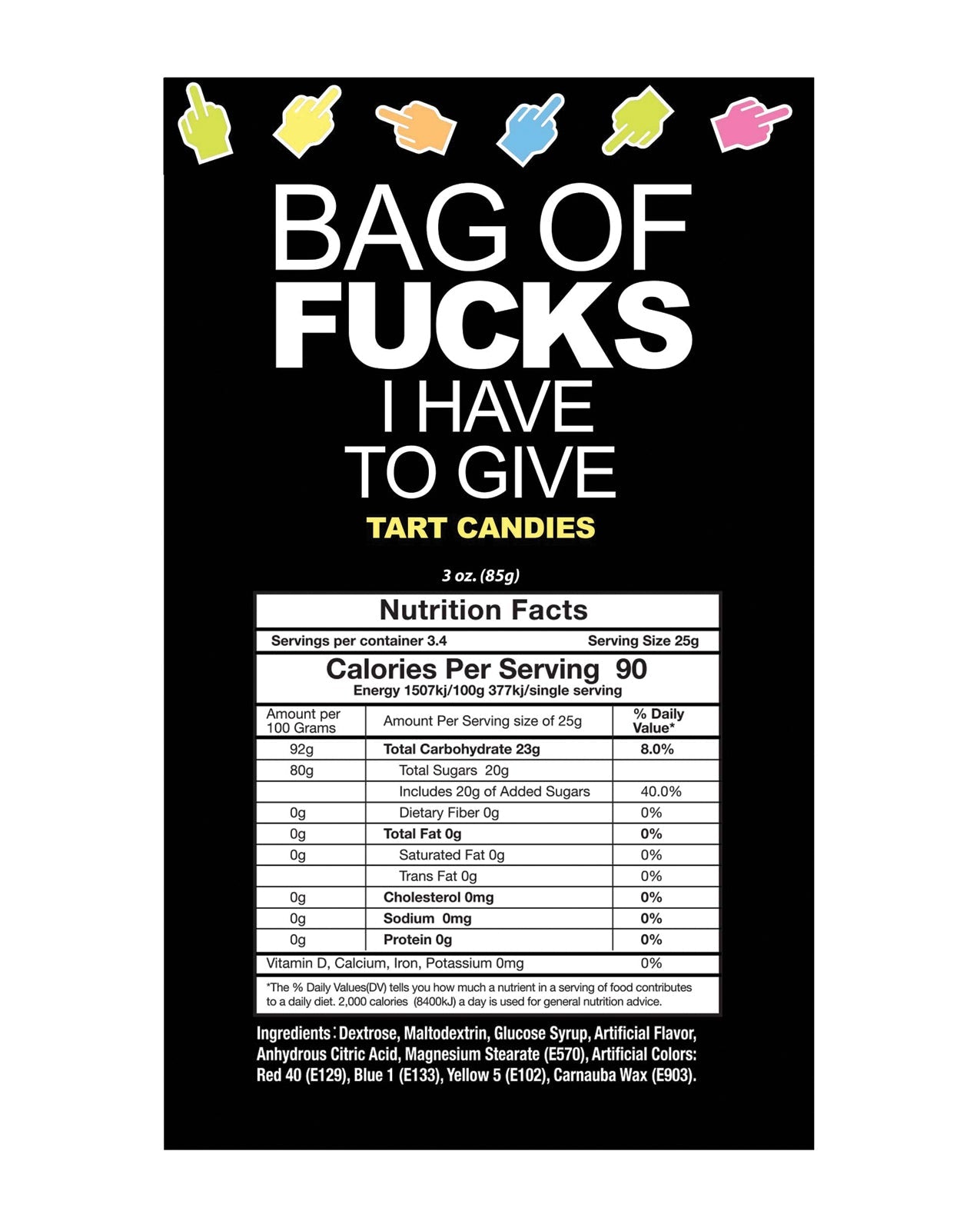 Bag Of Fucks I Have To Give