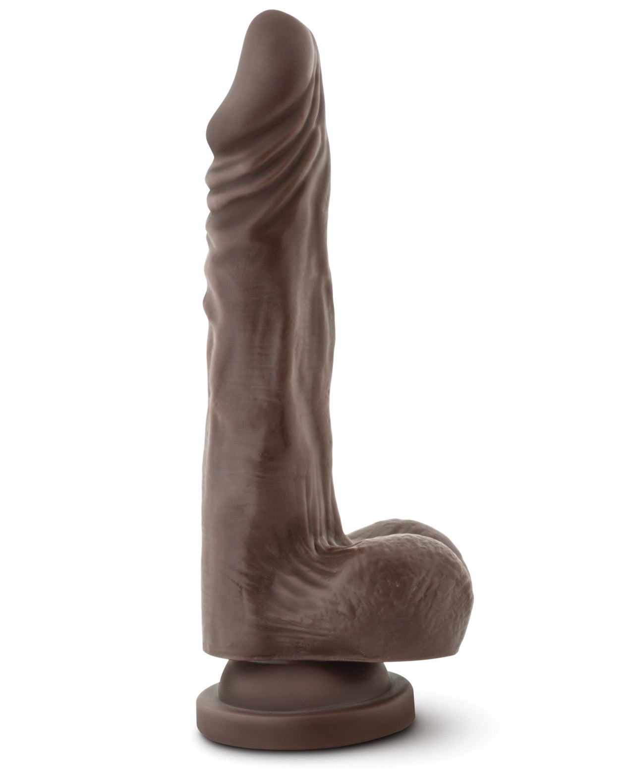 Blush Dr. Skin Stud Muffin 8.5" Dong with Suction Cup