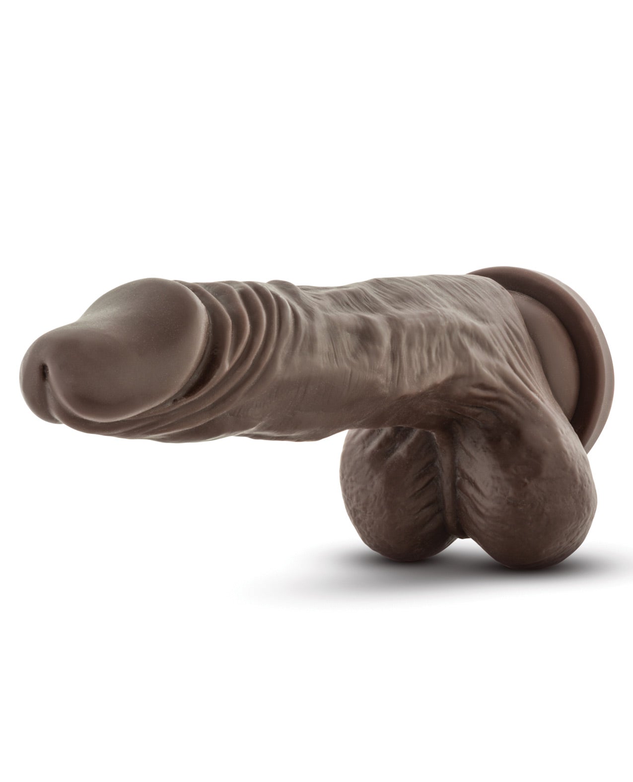 Blush Dr. Skin Stud Muffin 8.5" Dong with Suction Cup