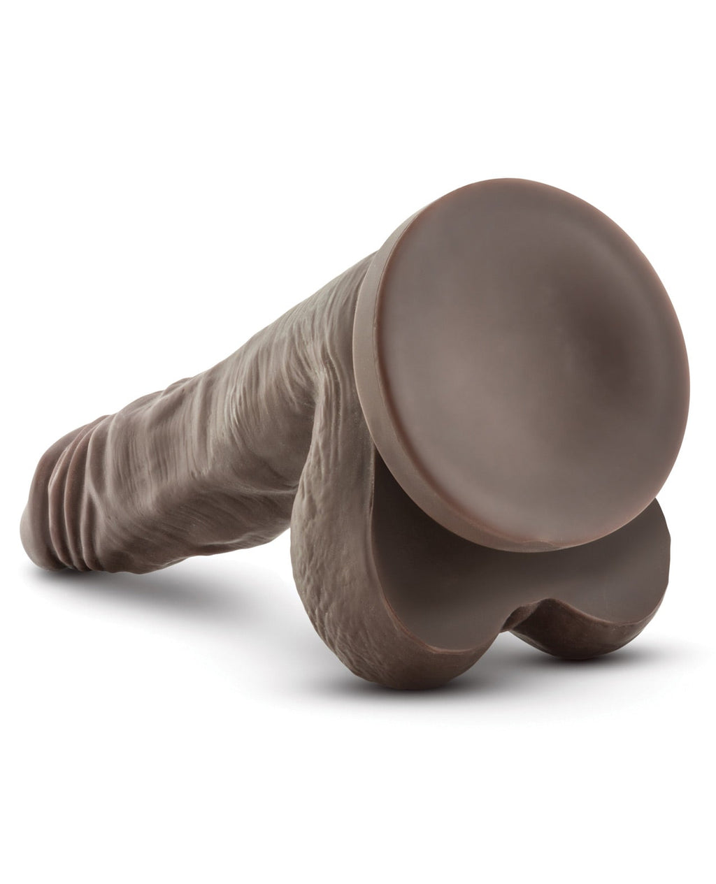 Blush Dr. Skin Stud Muffin 8.5" Dong with Suction Cup