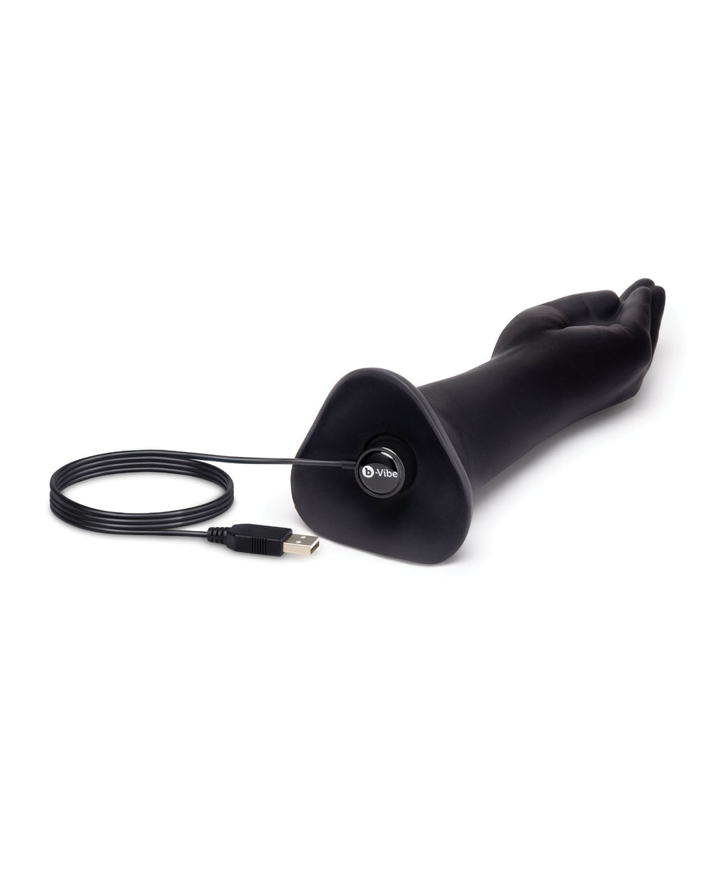 b-Vibe 10.5 Inch Vibrating Silicone Hand Fisting Dildo w/Suction Base
