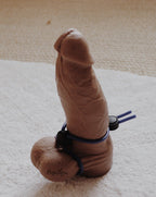 Blush Stay Hard Silicone Double Loop Cock Ring