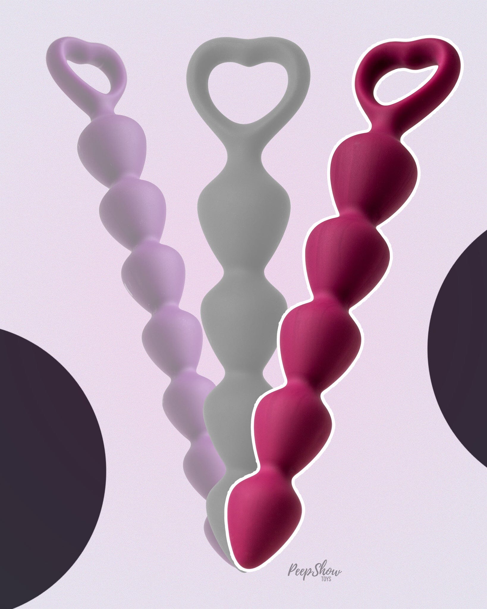 Bing-Bang Silicone Progressive Anal Beads
