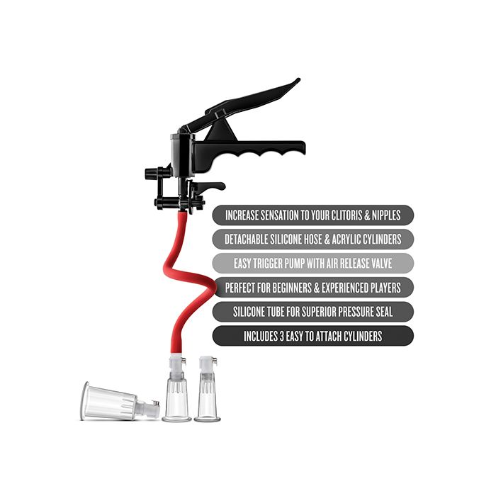 Blush Clitoris & Nipple Pump System