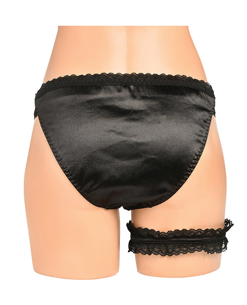 Bedroom Bliss Jolie Strap-On Panty Harness & Garter