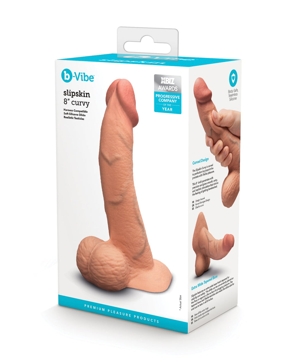 b-Vibe Slipskin Dildos