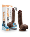 Blush Dr. Skin Glide - Self Lubricating Dildo with Balls