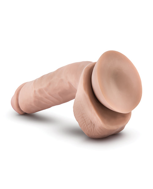 Blush Dr. Skin Glide - Self Lubricating Dildo with Balls