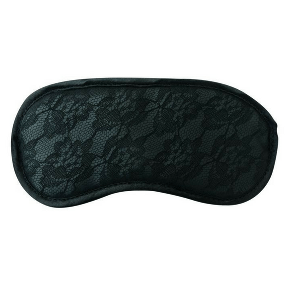 Midnight Lace Black Blindfold by Sportsheets