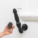 RC Fucking Machine - Thrusting Vibrator with Suction Cup & Remote Control