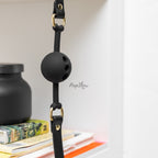Breathable Silicone Ball Gag by Peepshow Toys