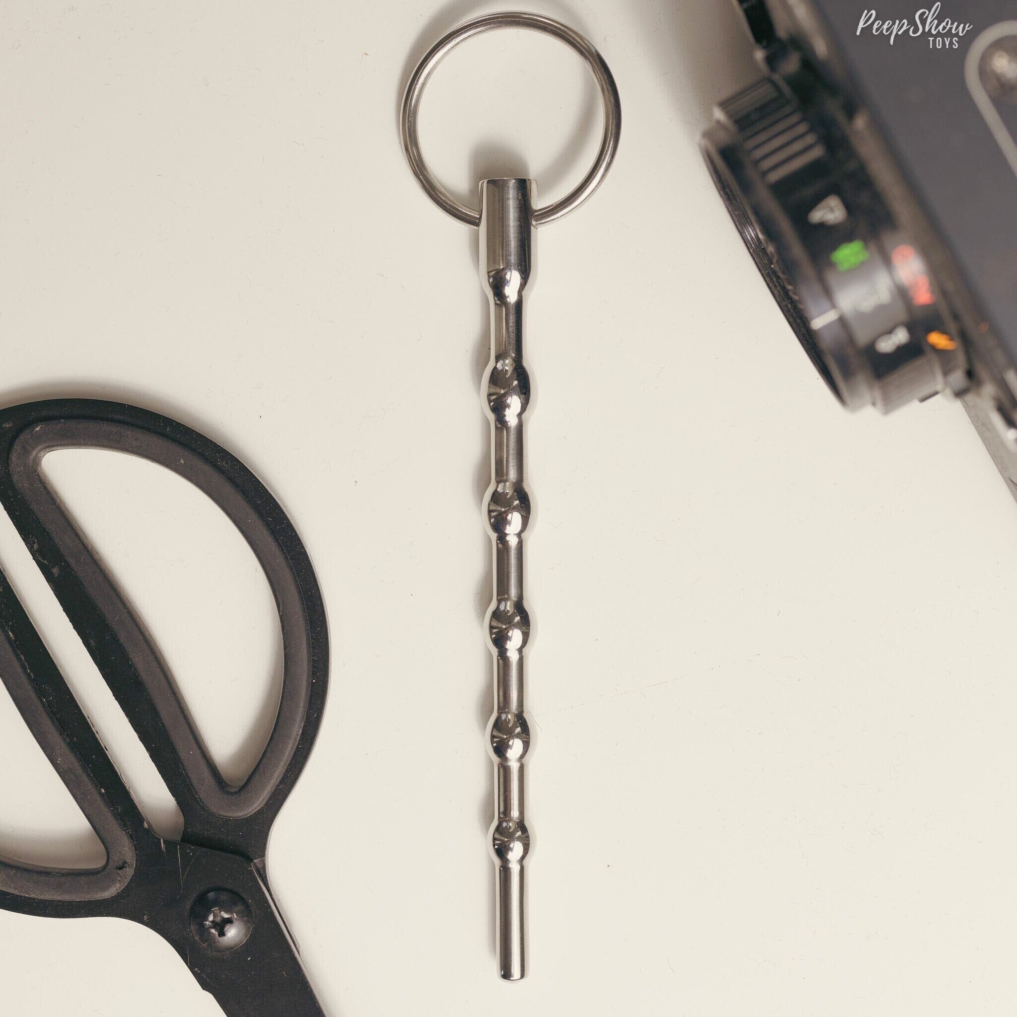 Beaded Urethral Sound, 4.5-Inch Stainless Steel