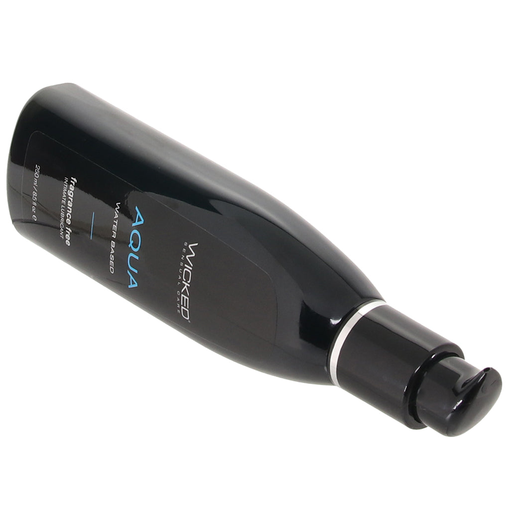 Aqua Fragrance Free Water Based Lube in 8.5oz/250ml