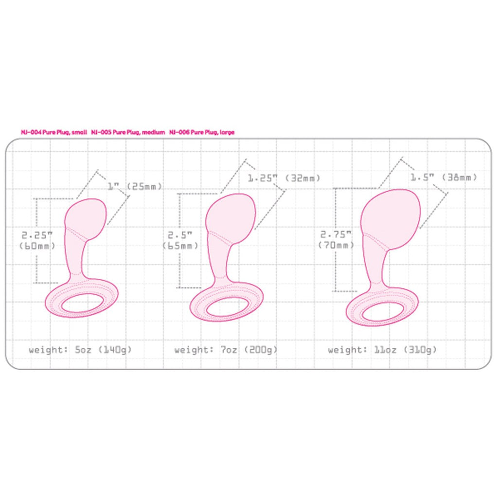 Njoy Pure Plug Stainless Steel Butt Plug