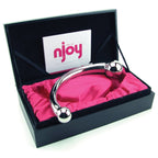 Njoy Pure Wand Double Ended Steel Dildo