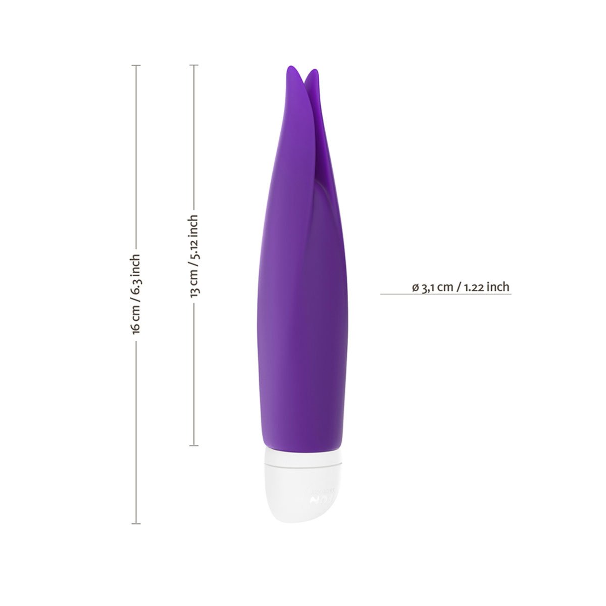 Fun Factory Volita Waterproof Clitoral Vibrator with Fluttering Tips