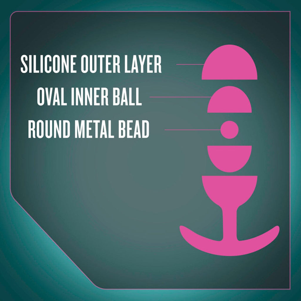 Anal Adventures Nebula Plug with Rolling Ball