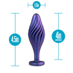 Anal Adventures Matrix Swirling Bling Plug