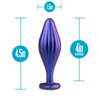 Anal Adventures Matrix Wavy Bling Plug