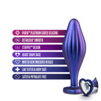 Anal Adventures Matrix Wavy Bling Plug