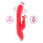 Blush Hop Rave Rabbit Rechargeable Dual Stimulating Vibrator