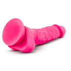 Blush Neo Elite 7.5 Inch Silicone Dual Density Suction Cup Dildo with Balls