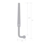 Crank Head Penis Plug Urethral Probe, Stainless Steel